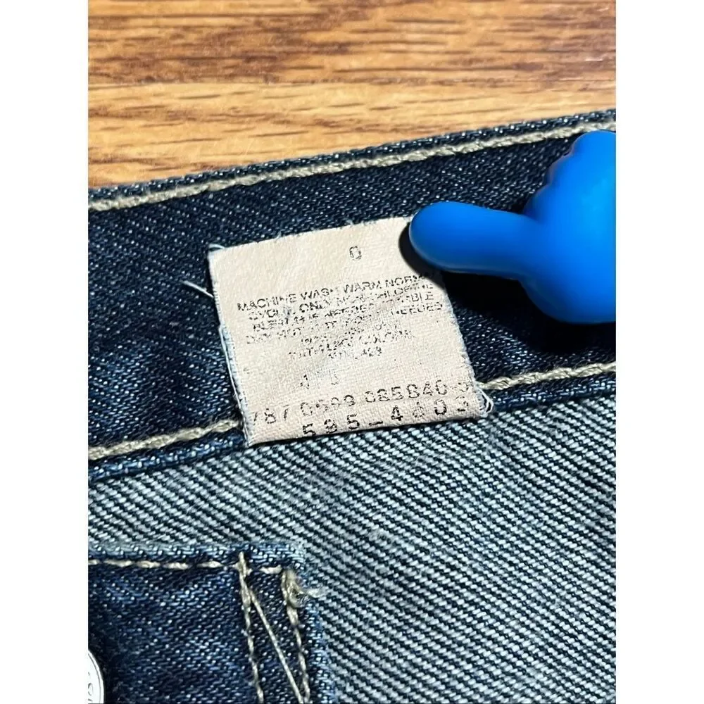 Vintage 90s Levi’s Dry Goods 595 Relaxed Straight Baggy Jeans